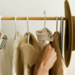 Compression Garments - Hanging of Clothes on a Clothing Rack