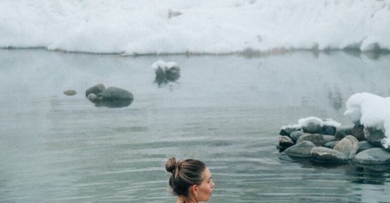 Swim Drills - Woman in warm lake