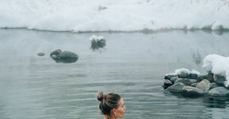 Swim Drills - Woman in warm lake