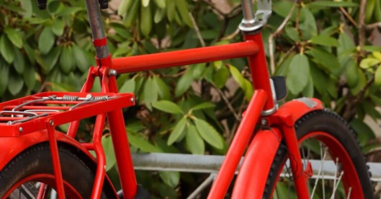 Bike Issues - red bicycle