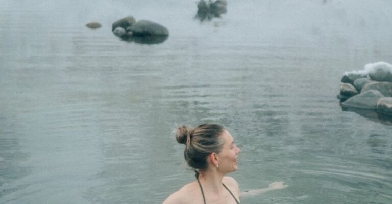 Endurance Snacks - Woman in warm lake