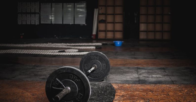 Weight Training - Barbell on the Floor